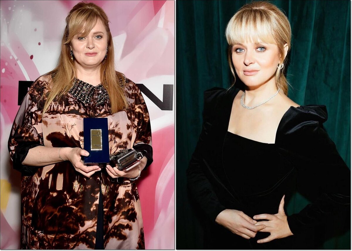 Анна михалкова похудела фото до и после