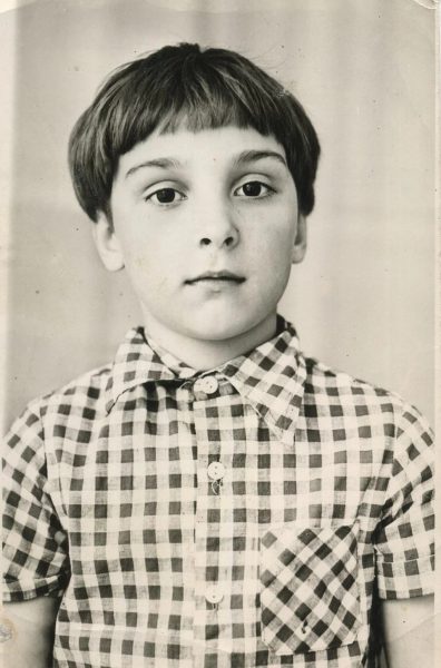 Михаил Горшенев в детстве