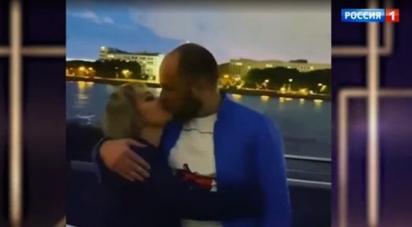 Татьяна Буланова с экс-бойфрендом, кадр из видео