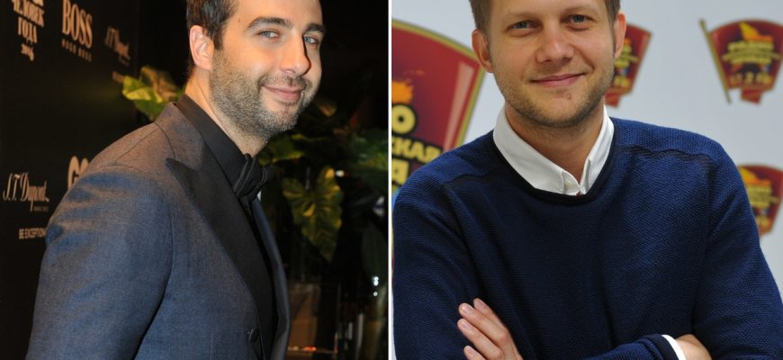 Иван Ургант и Борис Корчевников. Фото radiokp.ru