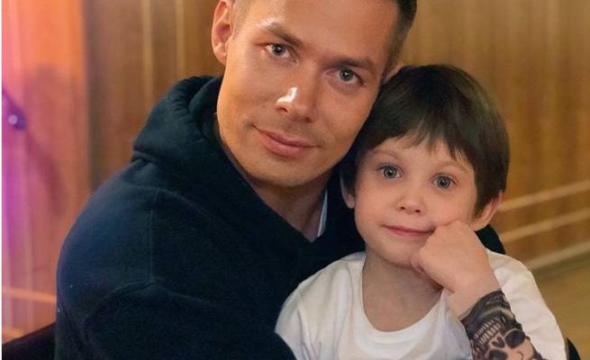 Стас Пьеха с сыном. Фото Инстаграм