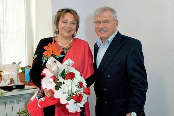 Сергей Никоненко с женой 