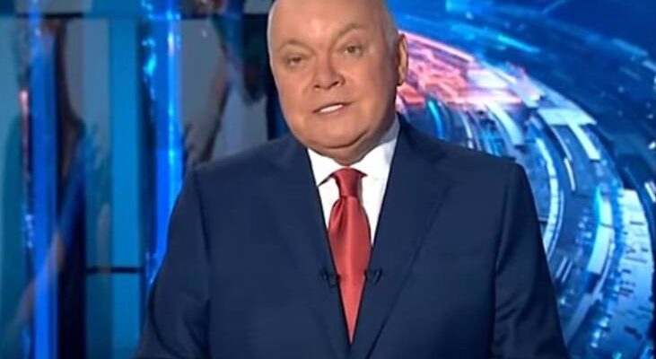 Дмитрий Киселёв. Фото Фото: скриншот из видео YouTube-канала "Вести 24"