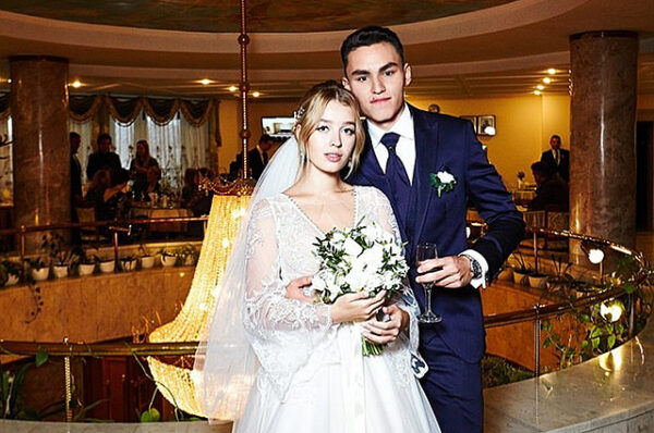 Свадебное фото Кирилла Андреева-младшего
