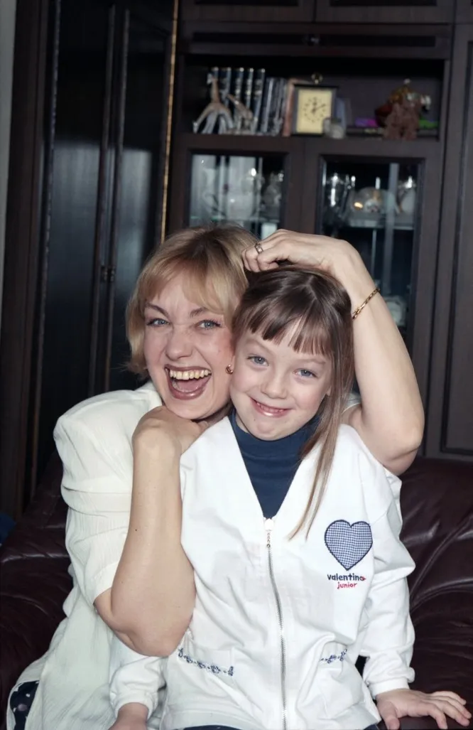 Елена Шанина с дочерью Татьяной
