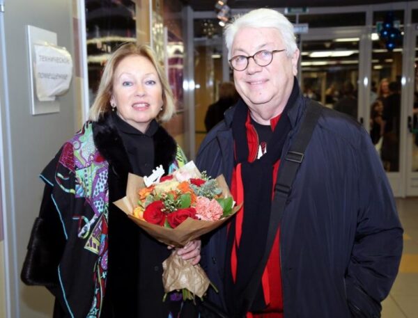 Владимир Винокур с женой, фото:kak2z.ru