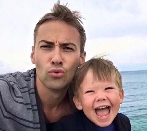 Дмитрий Шепелев с сыном, фото:Instagram›spletnikiyt