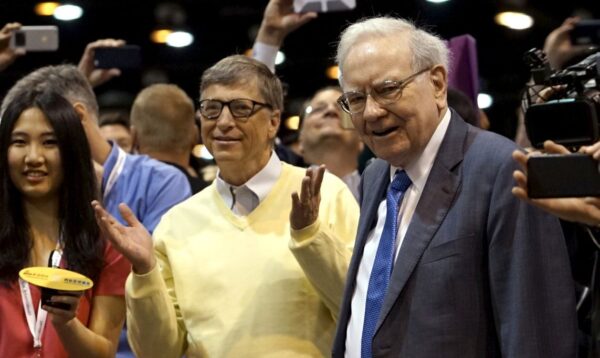 Билл Гейтс, Уоррен Баффет, фото: fondsk.ru