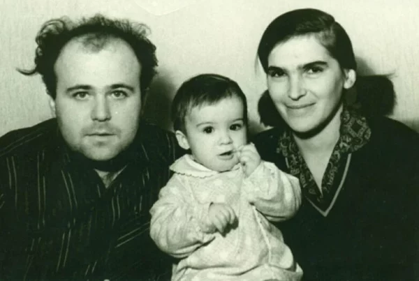 Александр Калягин с семьей 