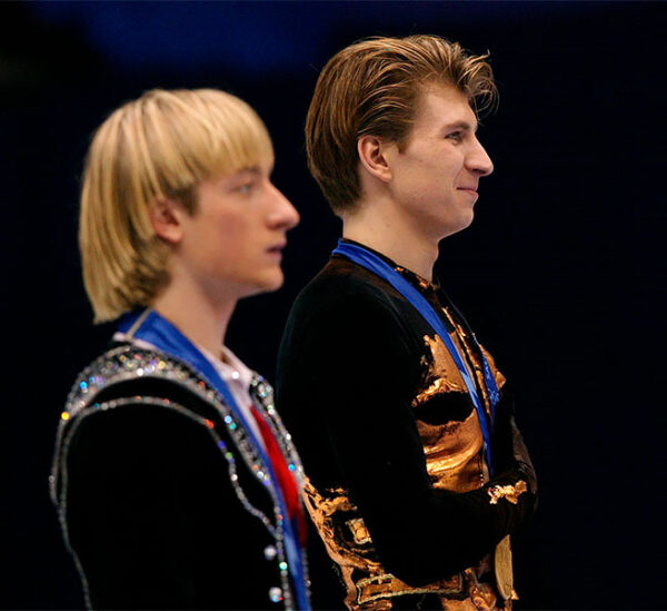 Евгений Плющенко и Алексей Ягудин, фото:inoprosport.ru