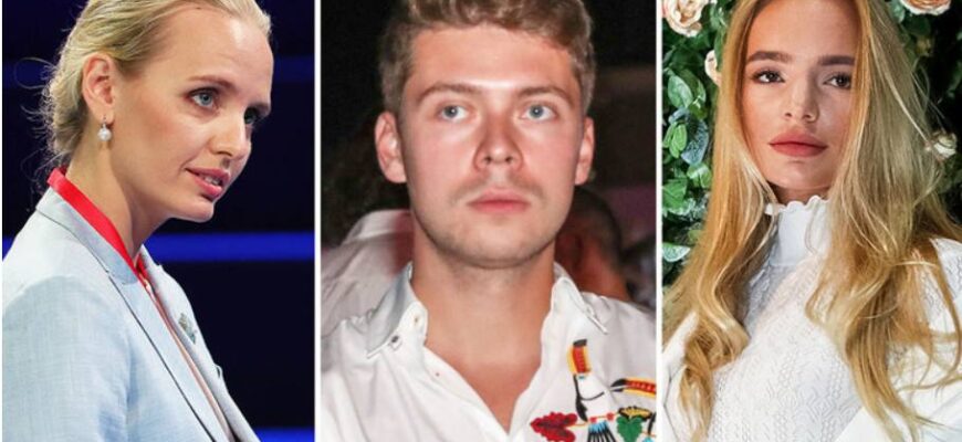 Екатерина Вороноцова, Илья Медведев, Елизавета Пескова. Коллаж marieclaire.ru