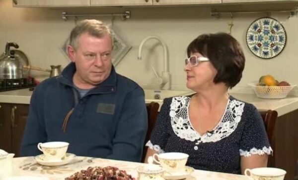 Вадим Андреев с женой. Фото rustars.tv