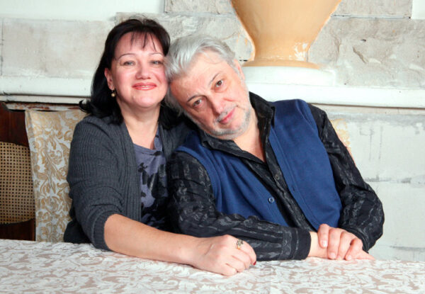 Вячеслав Добрынин с женой
