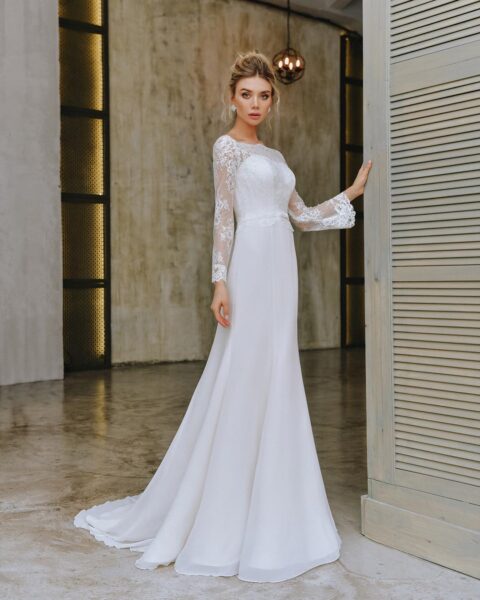 Самые модные свадебные платья 2022 года - последние тенденции и тренды, стильные фасоны: фото модных образов