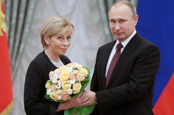 Елизавета Глинка и Владимир Путин