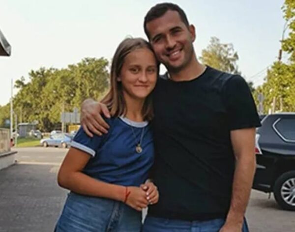 Александр Кержаков с дочкой. Фото Инстаграм
