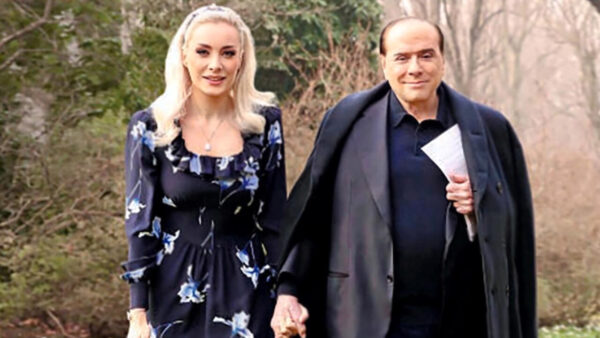 Разница в возрасте - 53 года: Сильвио Берлускони женился в третий раз