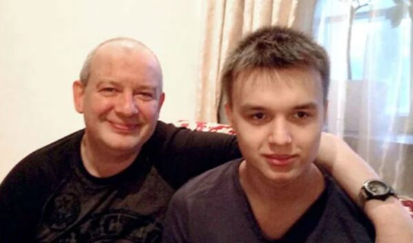 Дмитрий Марьянов с сыном