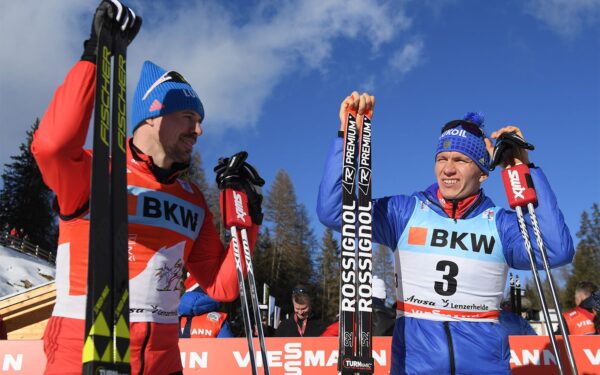 Сергей Устюгов и Александр Большунов. фото:sport24.ru