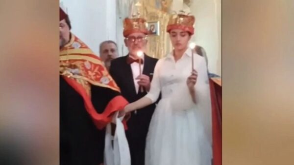 Александр Гордон с невестой, фото:wellnews.ru