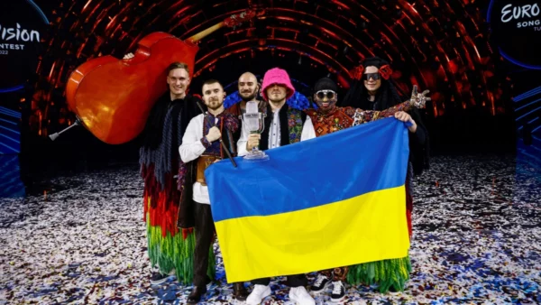 Группе Kalush Orchestra заняла первое место на Евровидении