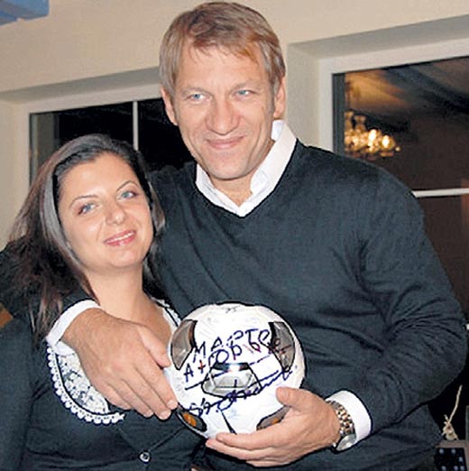Маргарита Симоньян и Андрей Благодыренко