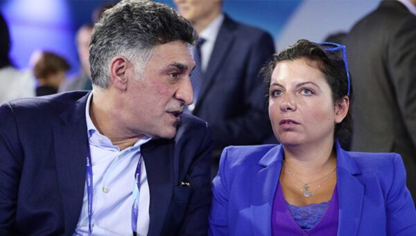 Тигран Кеосаян и Маргарита Симоньян, фото:pulse.mail.ru