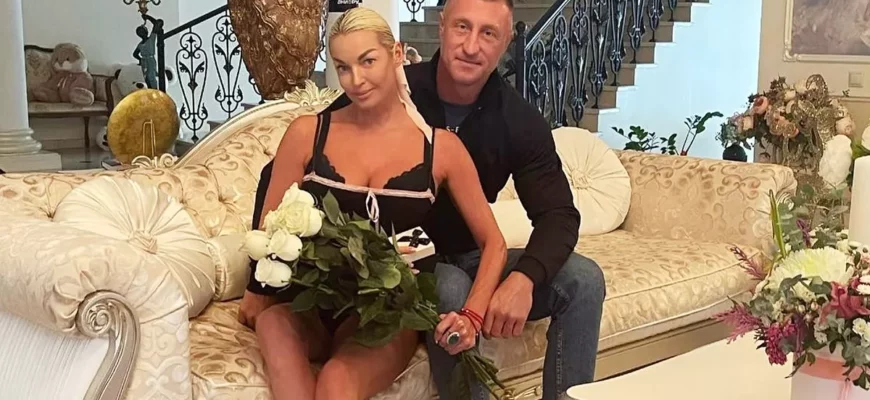 Анастасия Волочкова и Сергей Кузнецов, фото: