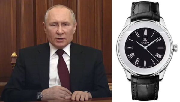"Удачное импортозамещение", - россияне обсуждают новые часы Владимира Путина