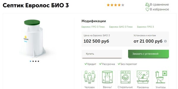 ТОП-5 лучших септиков для дачи и загородного дома