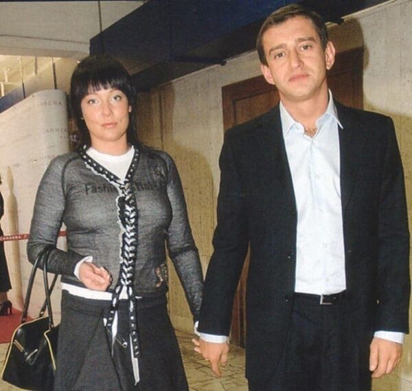Константин Хабенский с женой Анастасией