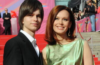 Ирина Безрукова с сыном