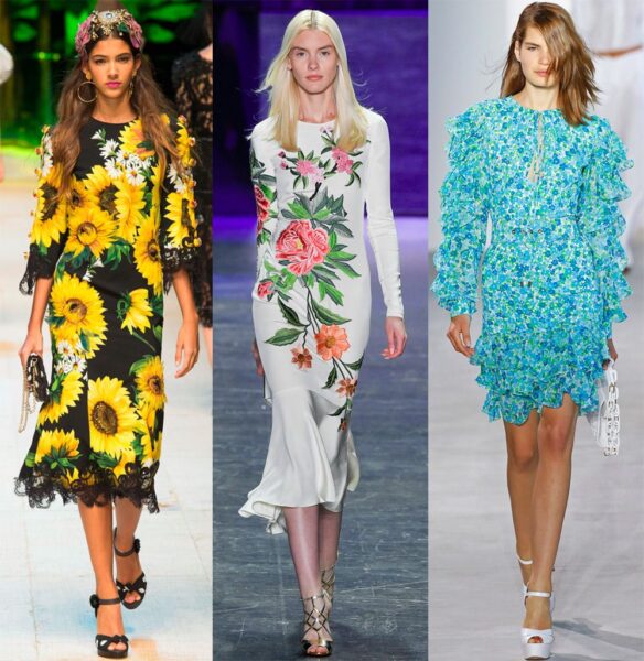 Самые модные женские платья на весну-лето 2023 года: последние тенденции и тренды, палитра, принты, ткани. Фото модных образов
