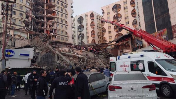 Землетрясение в Турции 06.02.2023