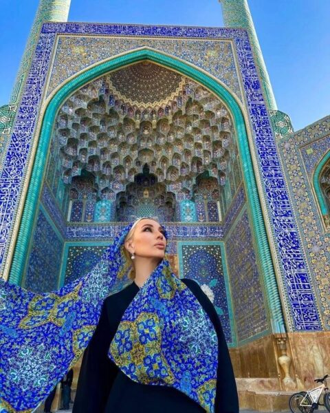 Лера Кудрявцева отдыхает в Иране