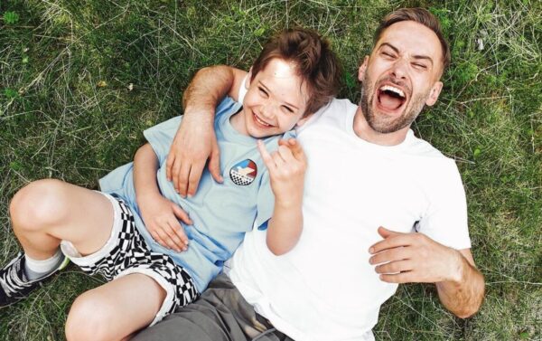 Дмитрий Шепелев с сыном Платоном, фото:schlock.ru