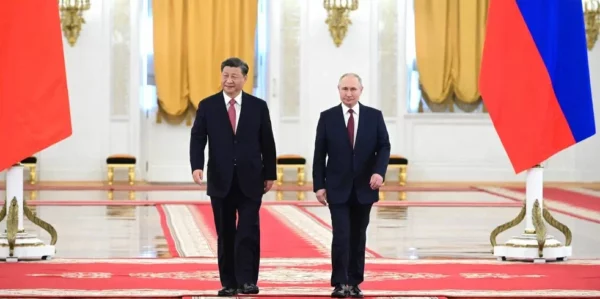 Владимир Путин с Си Цзиньпином