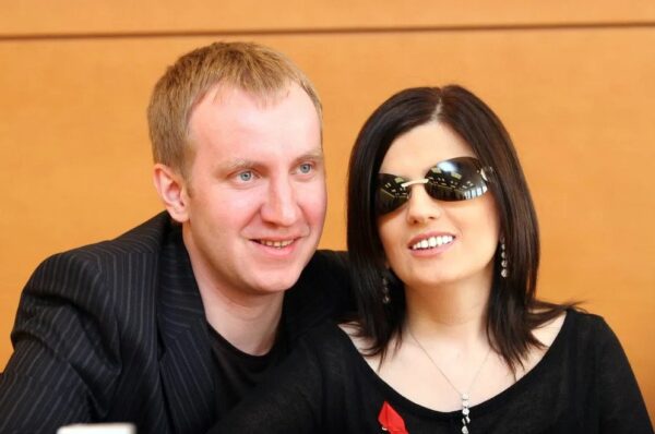 Диана Гурцкая с мужем