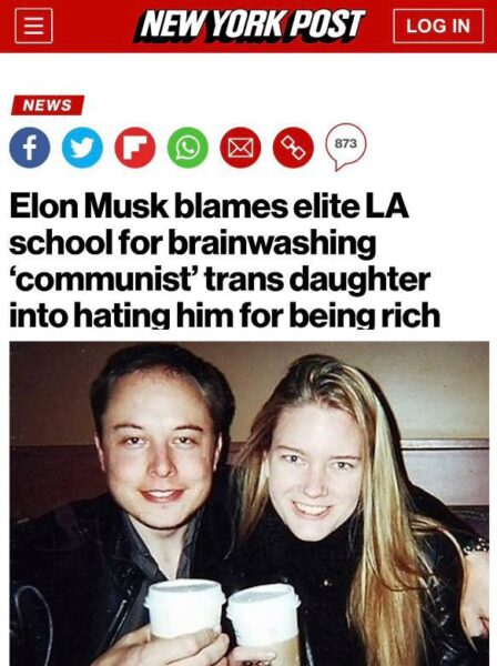 Илон Маск нашел виновных в промывке мозгов своему сыну