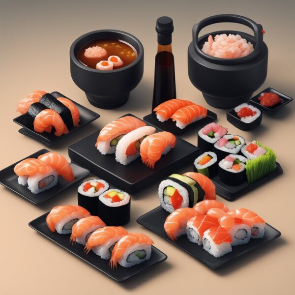 Как правильно подавать суши и роллы к столу?