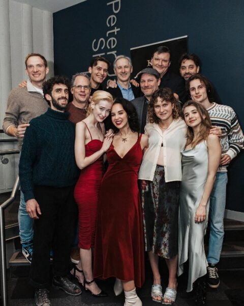 Андрей Бурковский с коллегами по бруклинскому театру