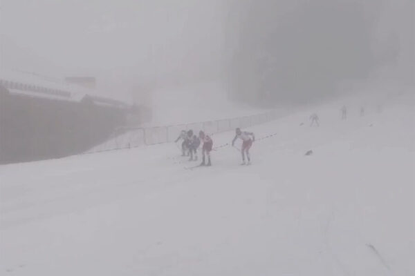Лыжные гонки прошли в ужасных погодных условиях