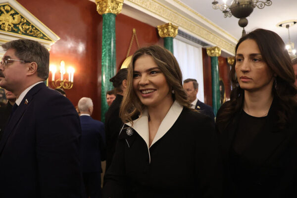 Алина Кабаева стала звездой на инаугурации президента России