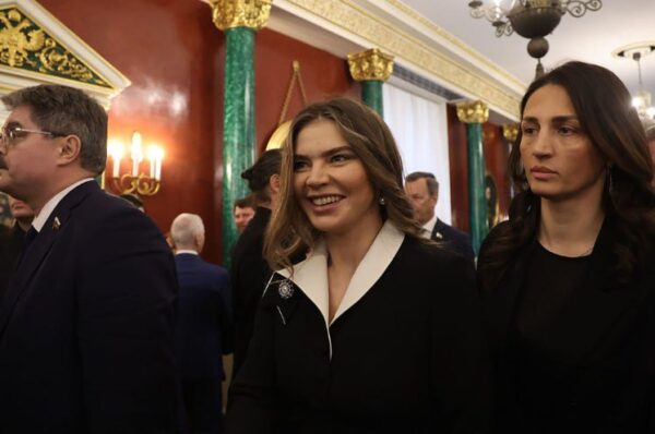 Алина Кабаева на инаугурации президента в 2024 году