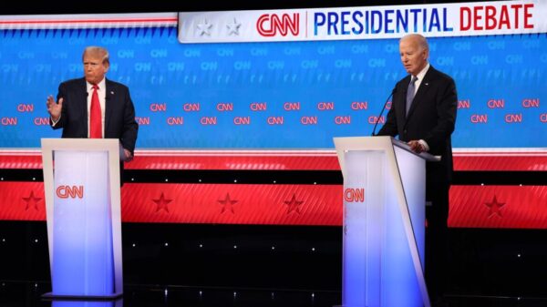 В США состоялись дебаты Байдена и Трампа