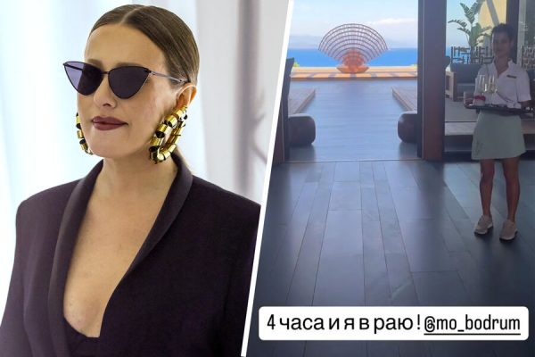 Ксения Собчак сбежала из Москвы в турецкий рай