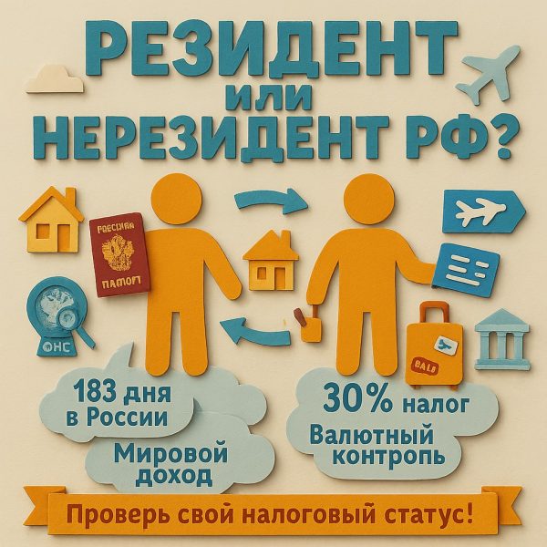 Резидент vs Нерезидент: Игра престолов за ваши налоги. Кто вы для Родины (и ее казны)?