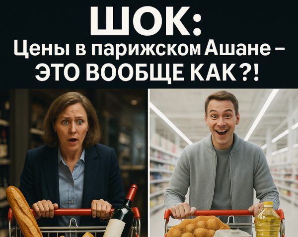 Париж vs. Москва: Чей Ашан ДЕРЁТ в три шкуры, а чей кормит за копейки?