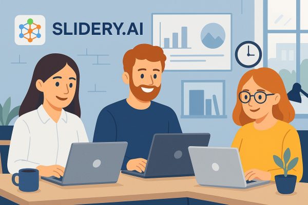 Slidery.ai - когда презентации проводятся для вас