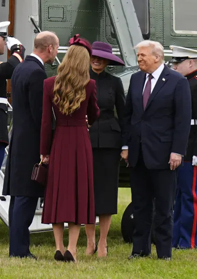 Кейт Миддлтон, принц Уильям, Дональд Трамп, Мелания Трамп